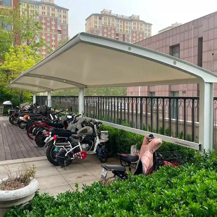 嘉善县膜结构电动车棚